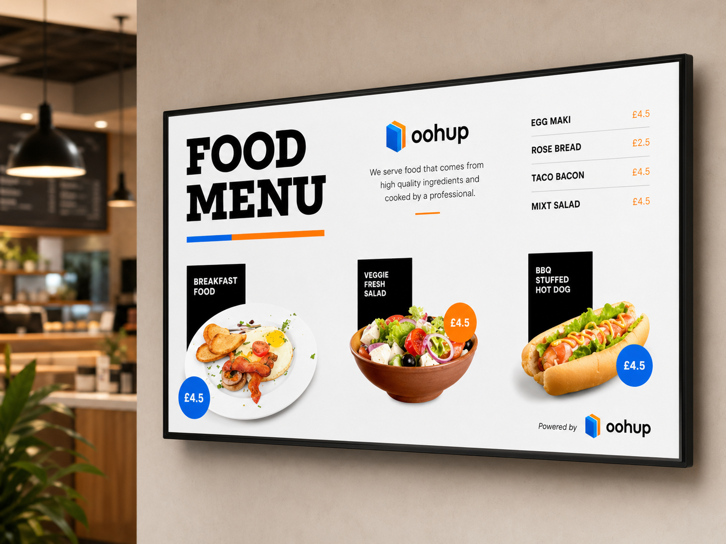 Menu Board